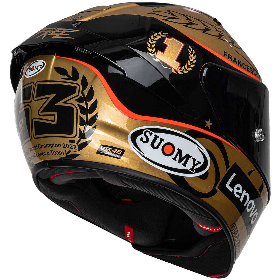SUOMY SR-GP Shield Replacement Visor – Genuine Suomy Helmet Visor