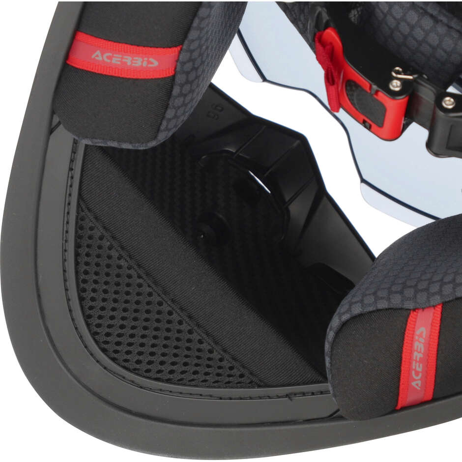 Casque moto intégral ACERBIS X-WAY blanc bleu