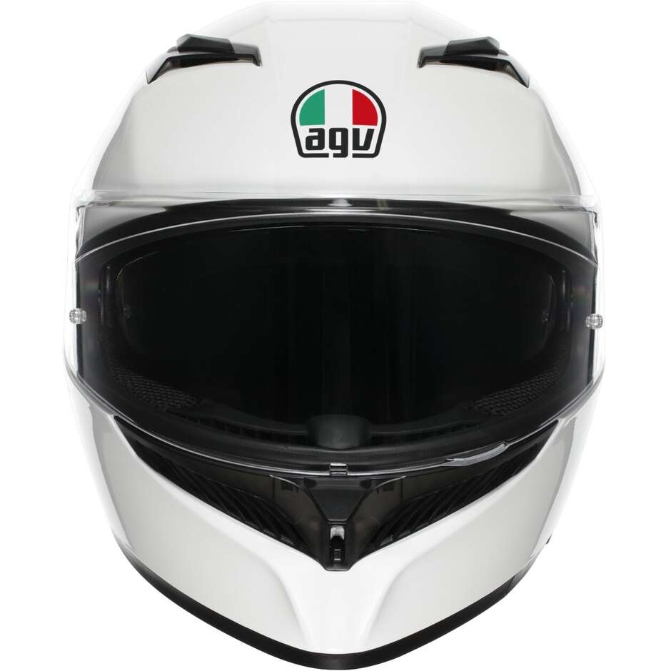 Casque moto intégral Agv K3 MONO Blanc