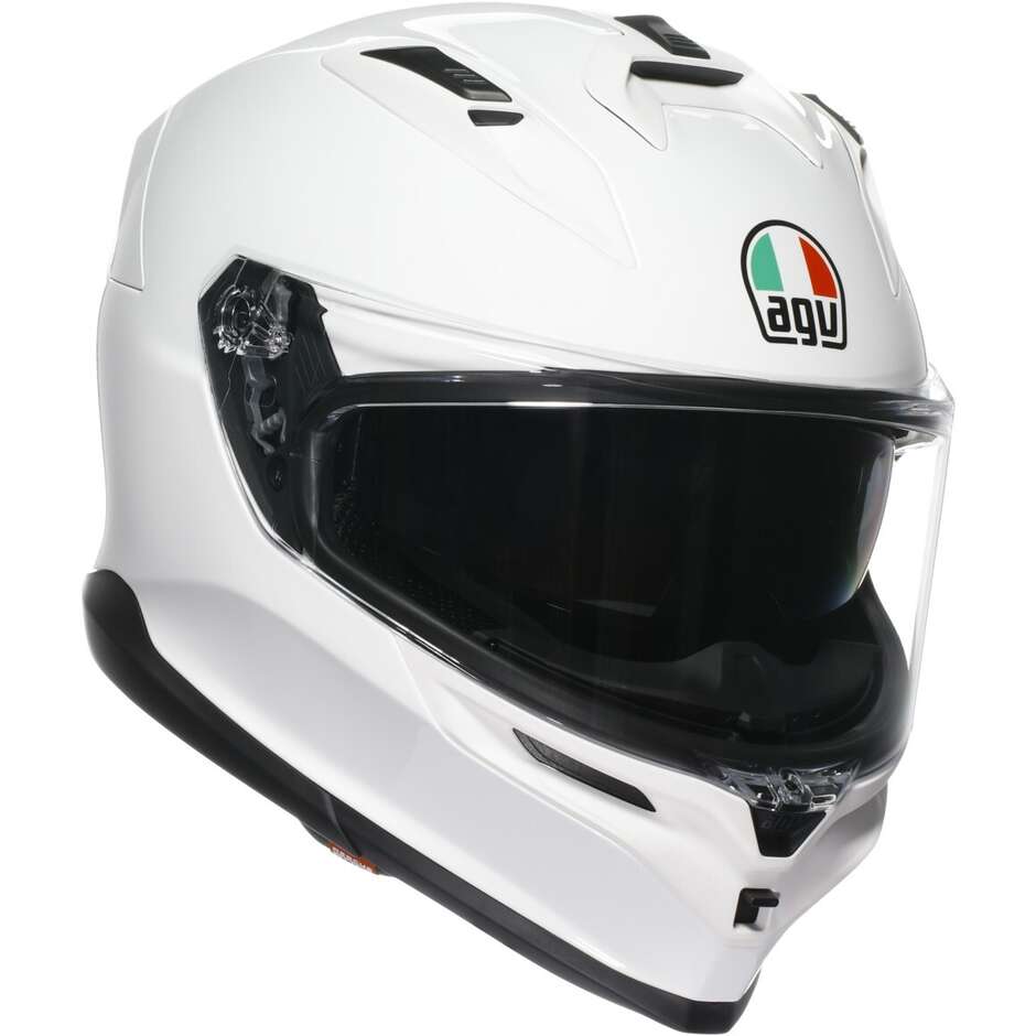 Casque moto intégral Agv K7 MONO Blanc