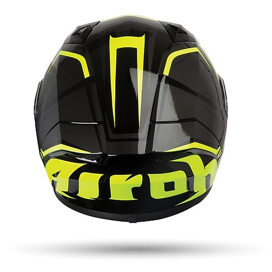 Casque moto intégral Airoh VALOR RAPTOR Glossy Yellow