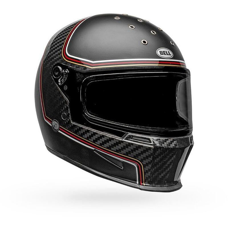 Casque Moto Intégral Bell ELIMINATOR CARBON RSD THE CHARGE Glossy Matt Black