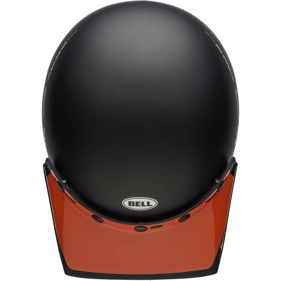 Casque Moto Intégral Bell MOTO-3 FASTHOUSE CHECKERS Noir Blanc Rouge Mat Brillant