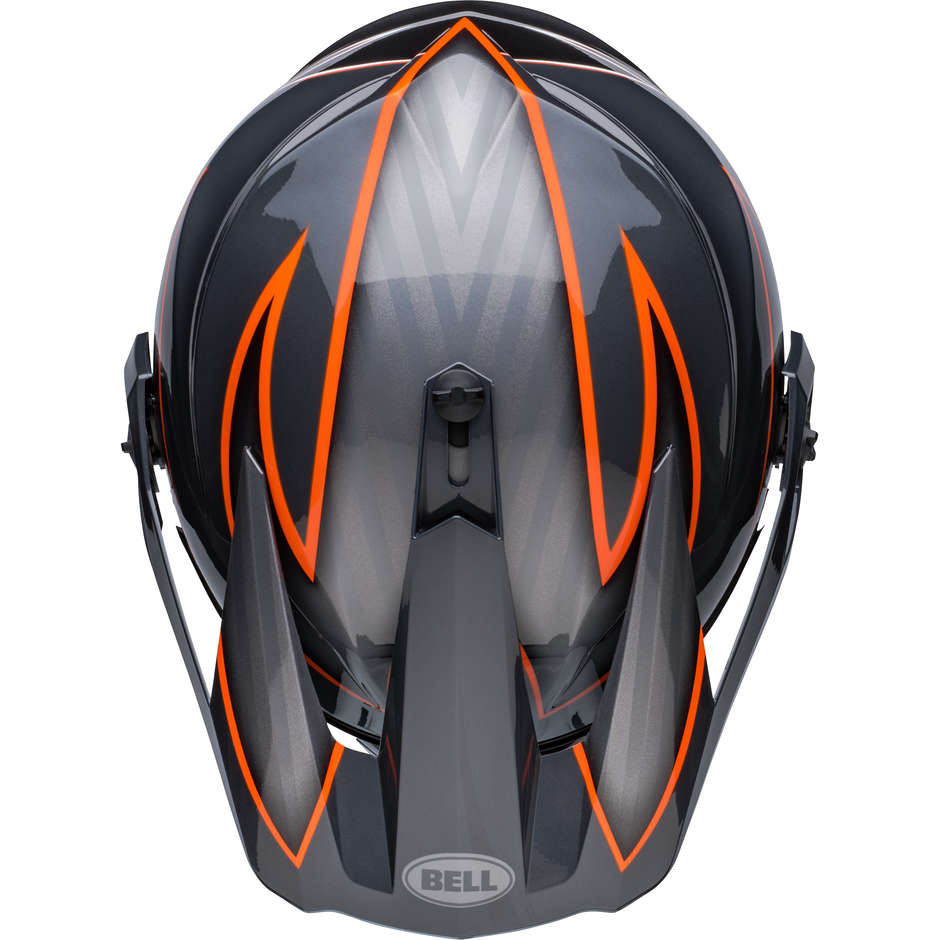 Casque Moto Intégral Bell MX-9 ADVENTURE MIPS DALTON Noir Orange