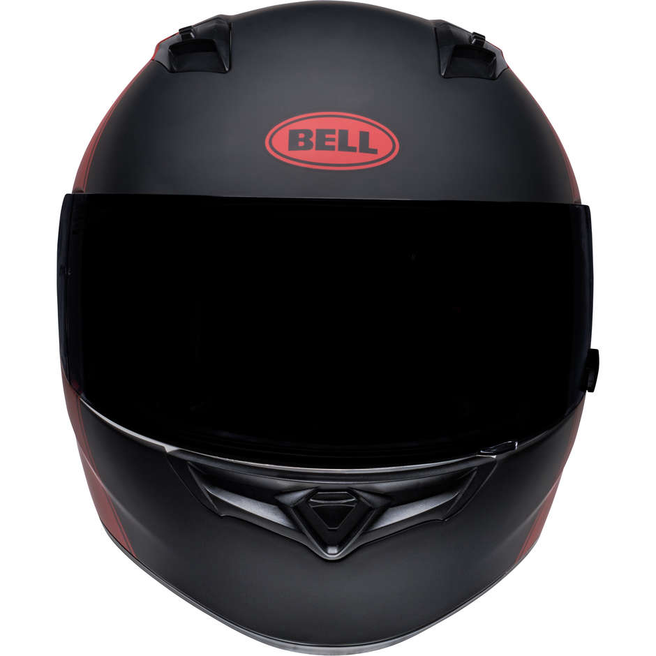 Casque Moto Intégral Bell QUALIFIER ASCENT Noir Rouge Mat