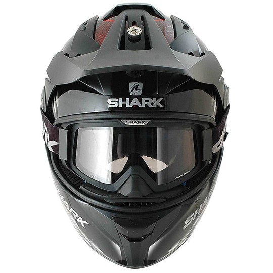 Casque moto intégral Cross Shark EXPLORE-R ARACHNEUS Blanc