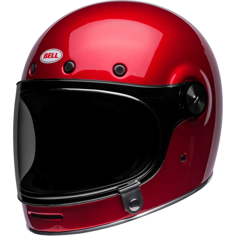 Casque Moto Intégral Custom Bell BULLIT CANDY Rouge