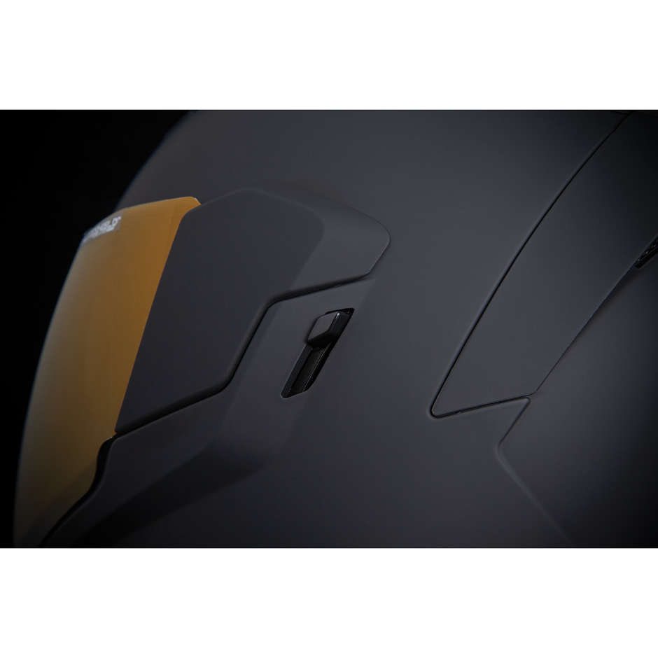 Casque Moto Intégral Double Visière Icon AIRFLITE Peace Keeper Noir