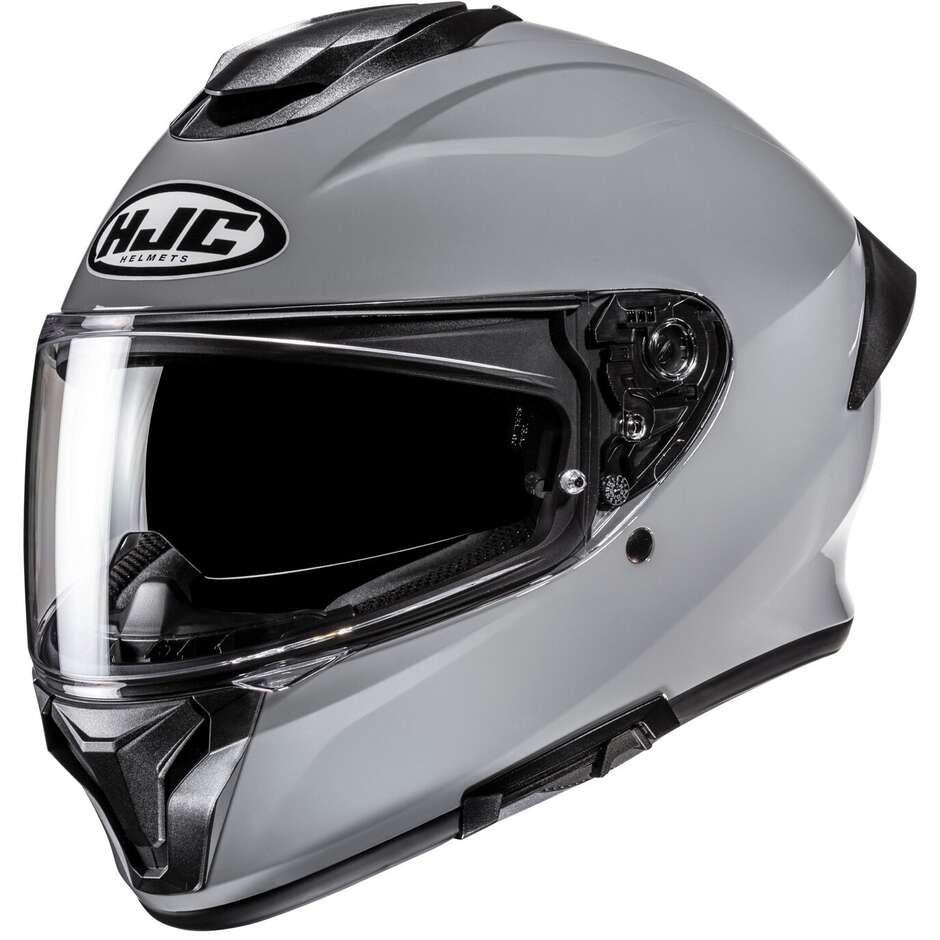 Casque moto intégral HJC C71 SOLID Nardo Grey