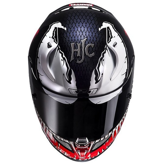 Casque moto intégral HJC RPHA 11 Marvel Limited Edition Venom MC1