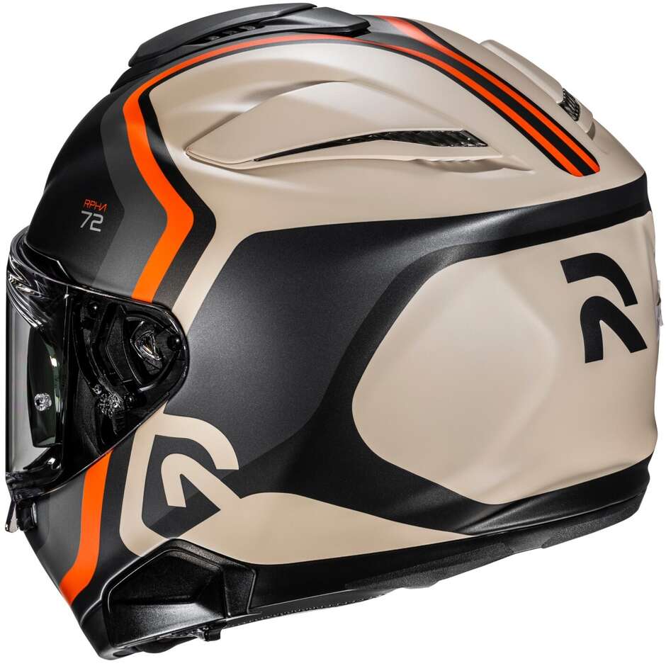 Casque moto intégral HJC RPHA 72 ERNEM MC7SF