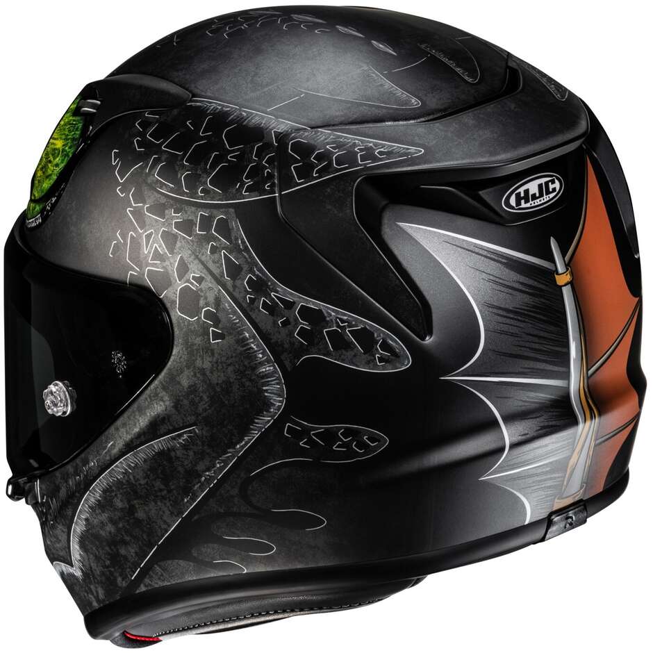 Casque moto intégral Hjc RPHA12 KROOKESS II UNIVERSAL MC4SF
