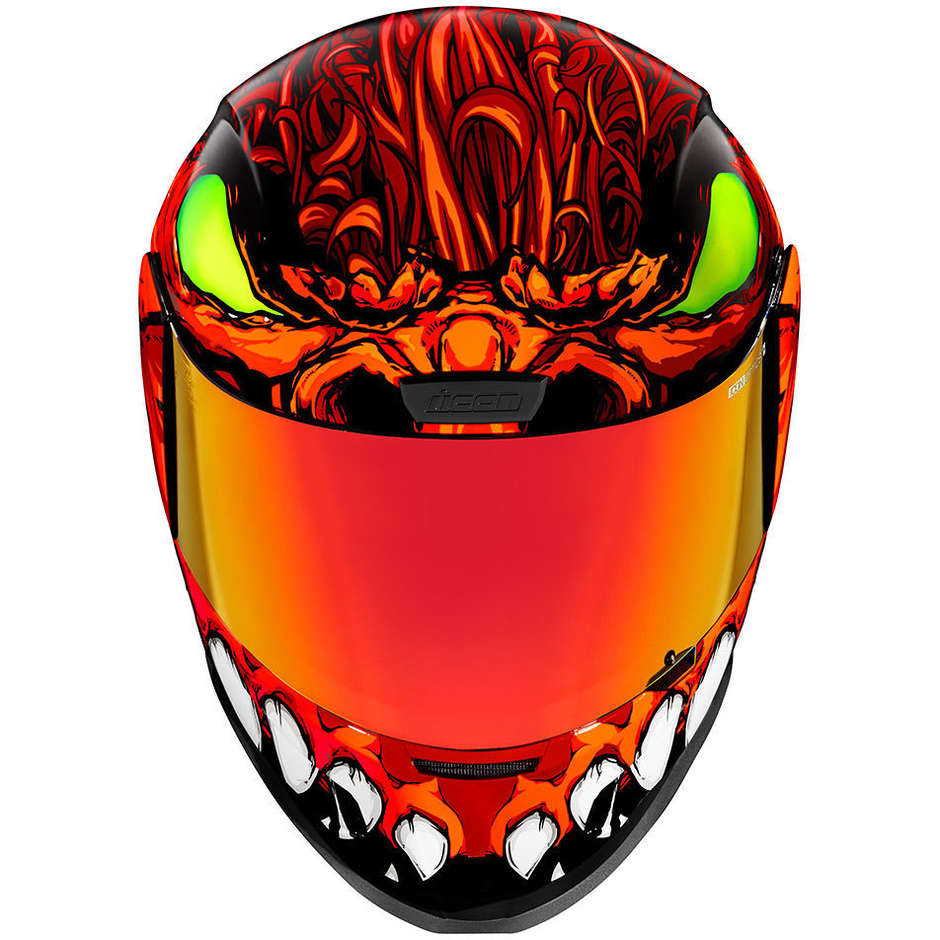 Casque Moto Intégral Icon AIRFORM MANIK´R Rouge