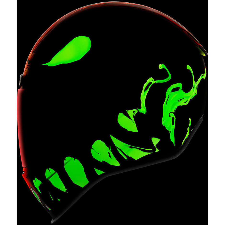 Casque Moto Intégral Icon AIRFORM MANIK´R Rouge