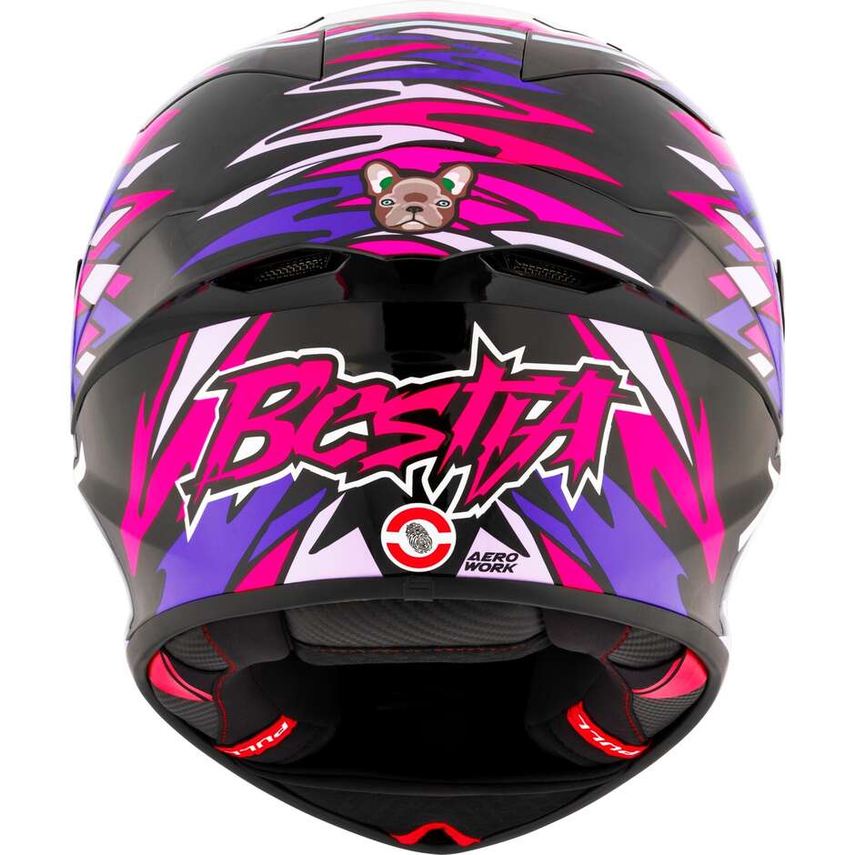 Casque Moto Intégral Kyt KX-1 RACE GP BASTIANINI REP.2023- -FIM