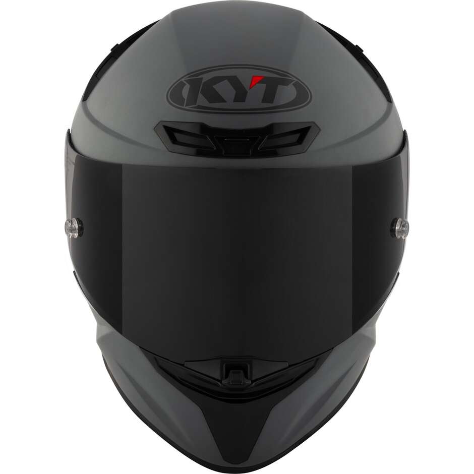 Casque moto intégral Kyt KYT TT-REVO PLAIN Mat GRL Gris