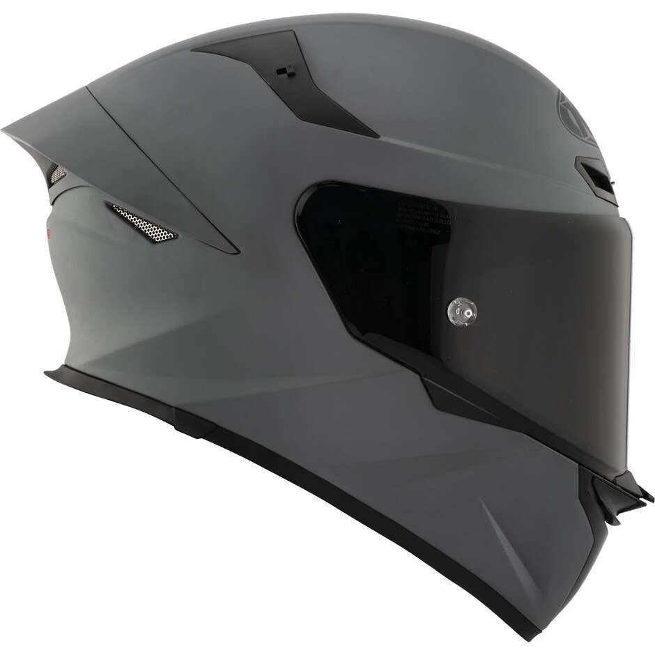 Casque moto intégral Kyt KYT TT-REVO PLAIN Mat GRL Gris