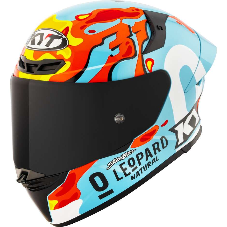 Casque moto intégral Kyt TT-REVO LEOPARD REPLICA ARAGON