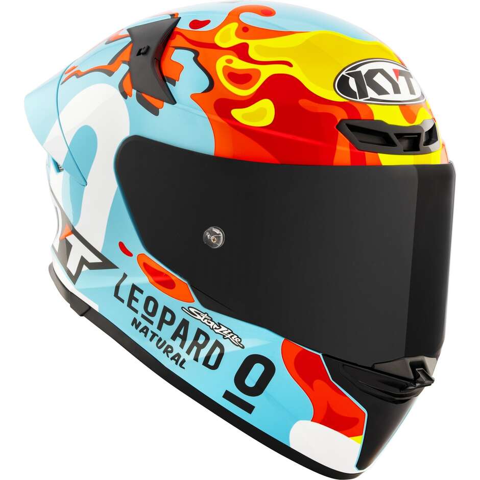 Casque moto intégral Kyt TT-REVO LEOPARD REPLICA ARAGON