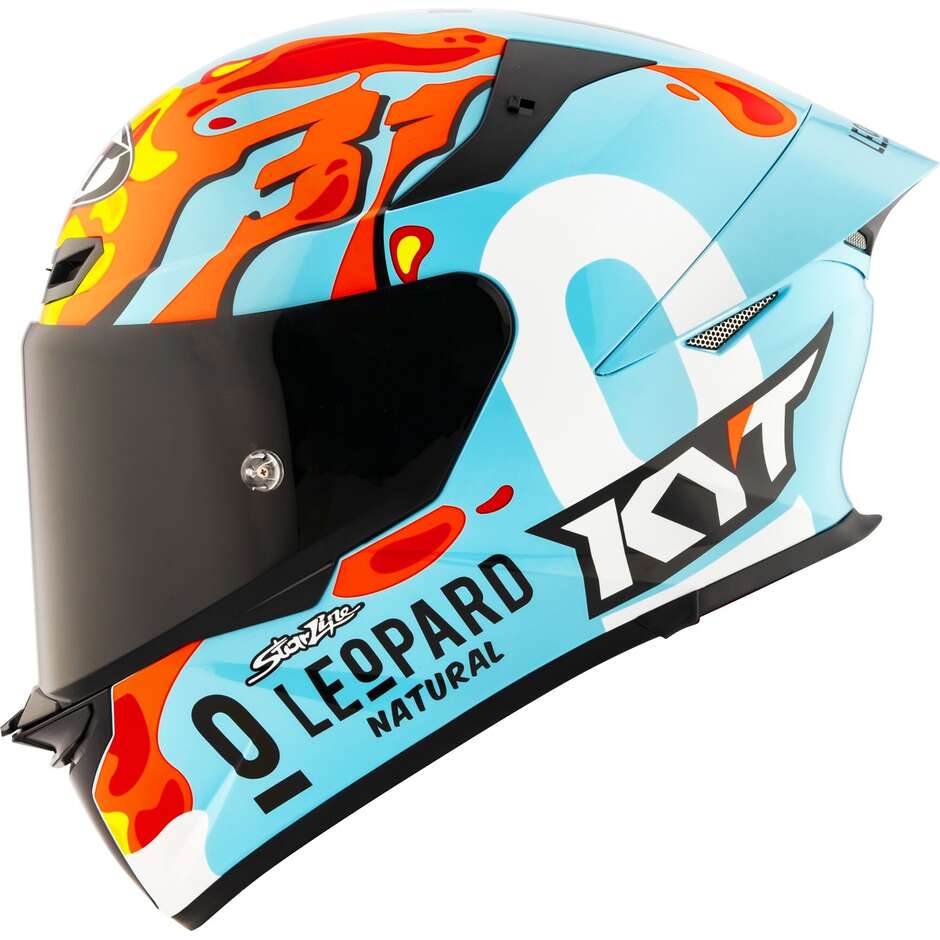 Casque moto intégral Kyt TT-REVO LEOPARD REPLICA ARAGON