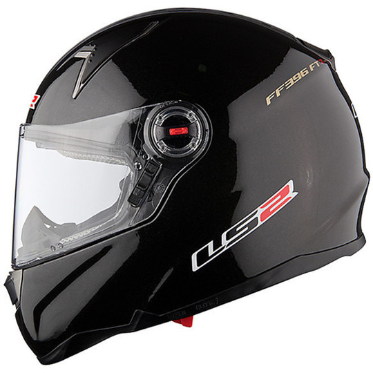 Casque moto intégral LS2 FF396 FT2 Double Visor Single Mono Glossy Black
