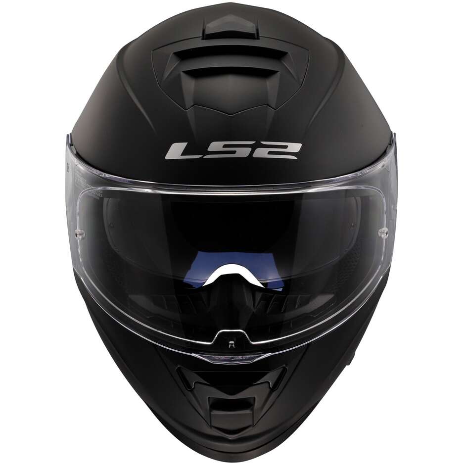 Casque Moto Intégral Ls2 FF800 STORM 2 Solid Noir Mat