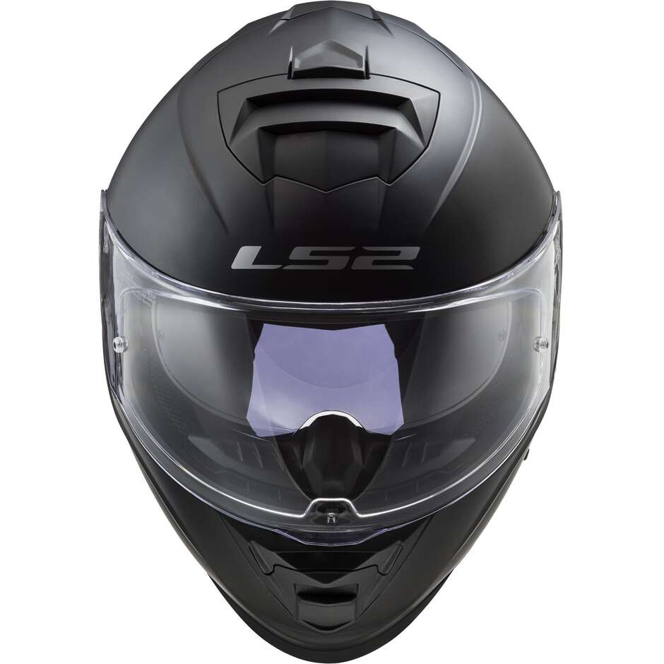 Casque Moto Intégral Ls2 FF800 STORM 2 Solid Noir Mat