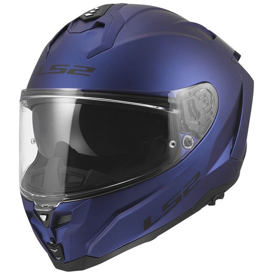 Casque moto intégral LS2 FF817 CHALLENGER II SOLID, bleu marine mat