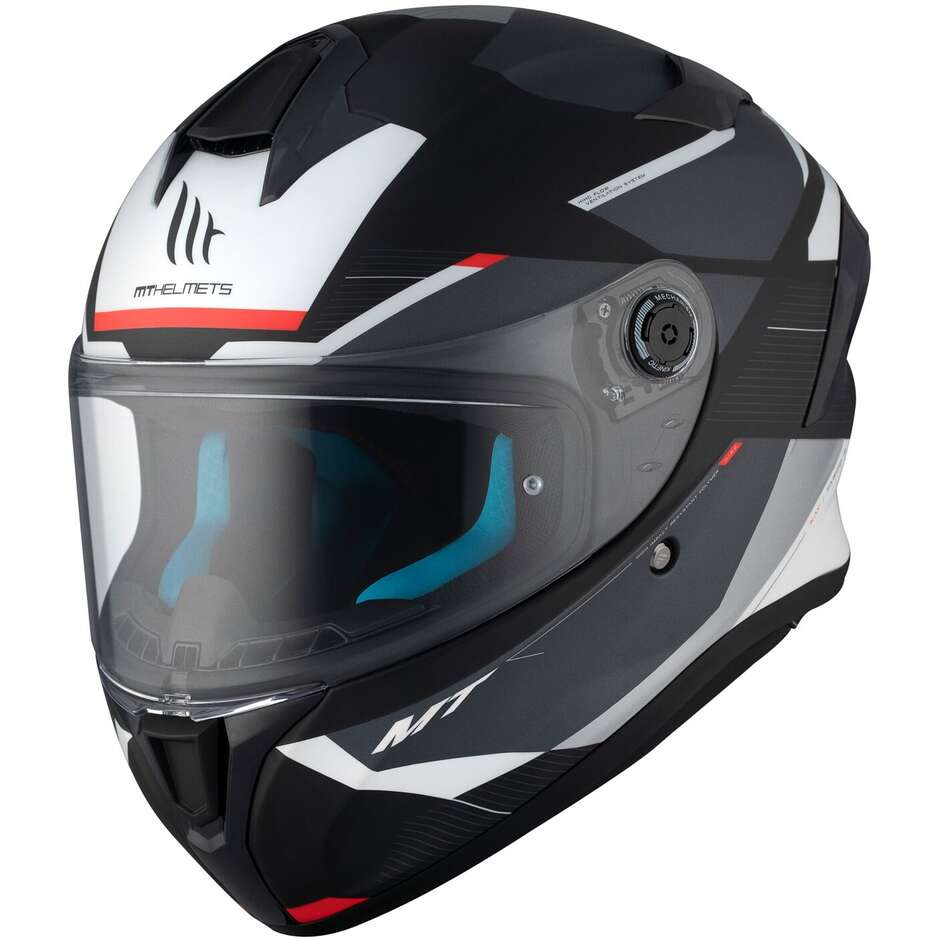 Casque moto intégral mat Mt Helmets TARGO S KAY B2