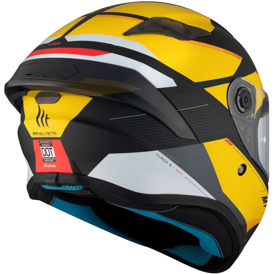 Casque moto intégral mat Mt Helmets TARGO S KAY B3