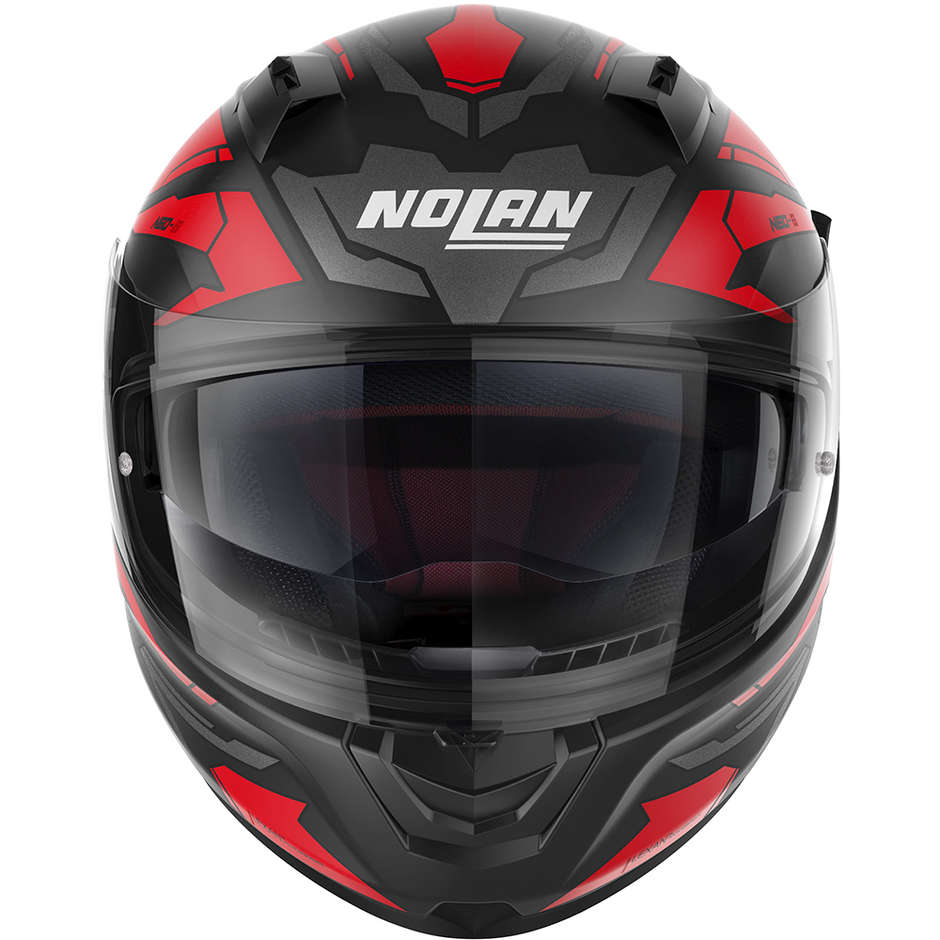 Casque Moto Intégral Nolan N60.6 ANCHOR 022 Rouge Mat