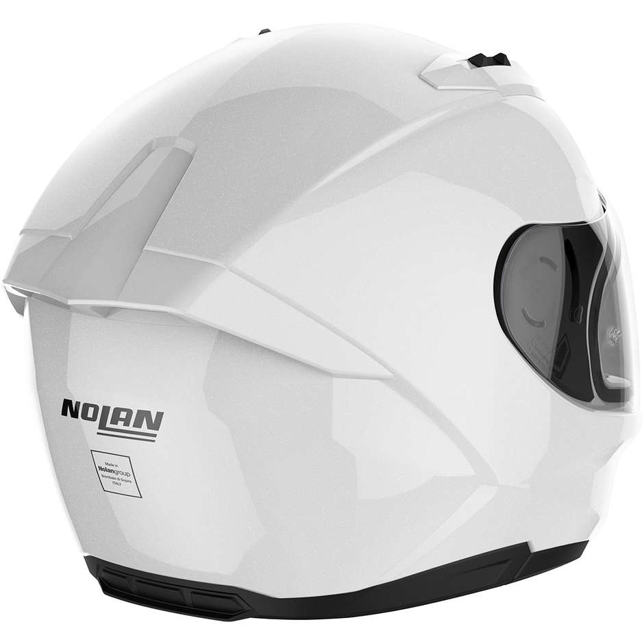 Casque Moto Intégral Nolan N60.6 CLASSIC 005 Blanc Brillant