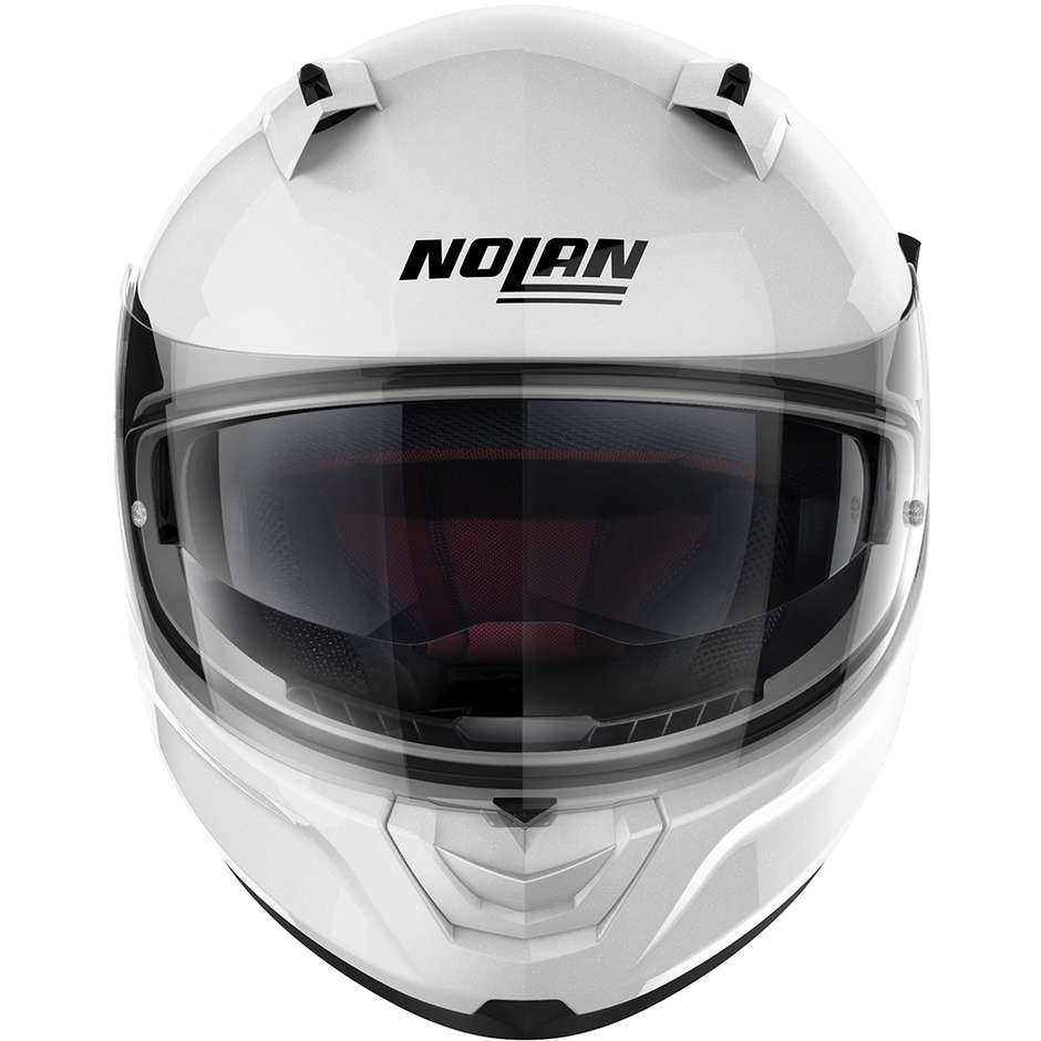 Casque Moto Intégral Nolan N60.6 CLASSIC 005 Blanc Brillant