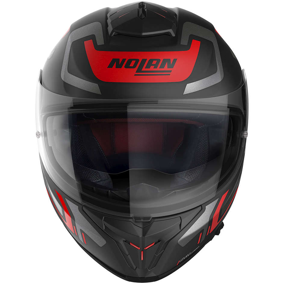 Casque Moto Intégral Nolan N80.8 ALLY N-Com 039 Rouge Mat