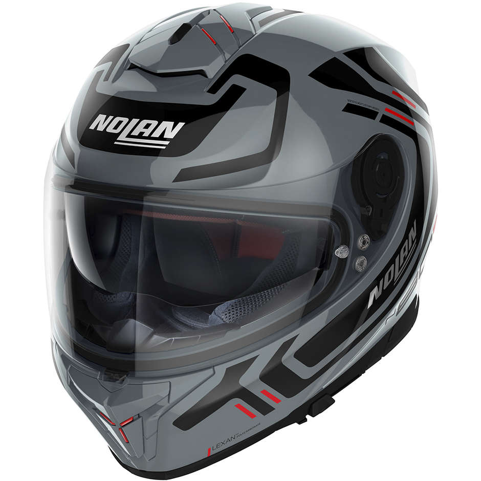 Casque Moto Intégral Nolan N80.8 ALLY N-Com 051 Gris Ardoise
