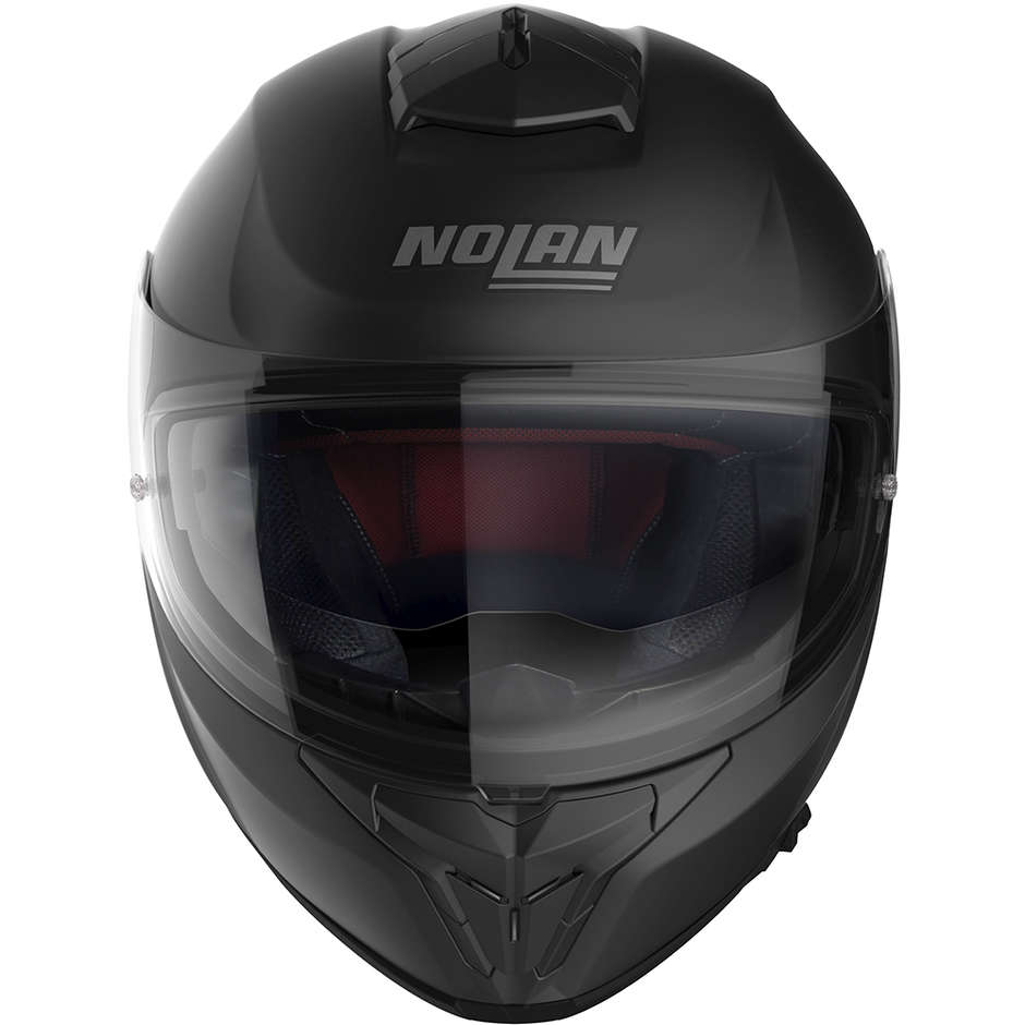 Casque Moto Intégral Nolan N80.8 CLASSIC N-Com 010 Noir Mat