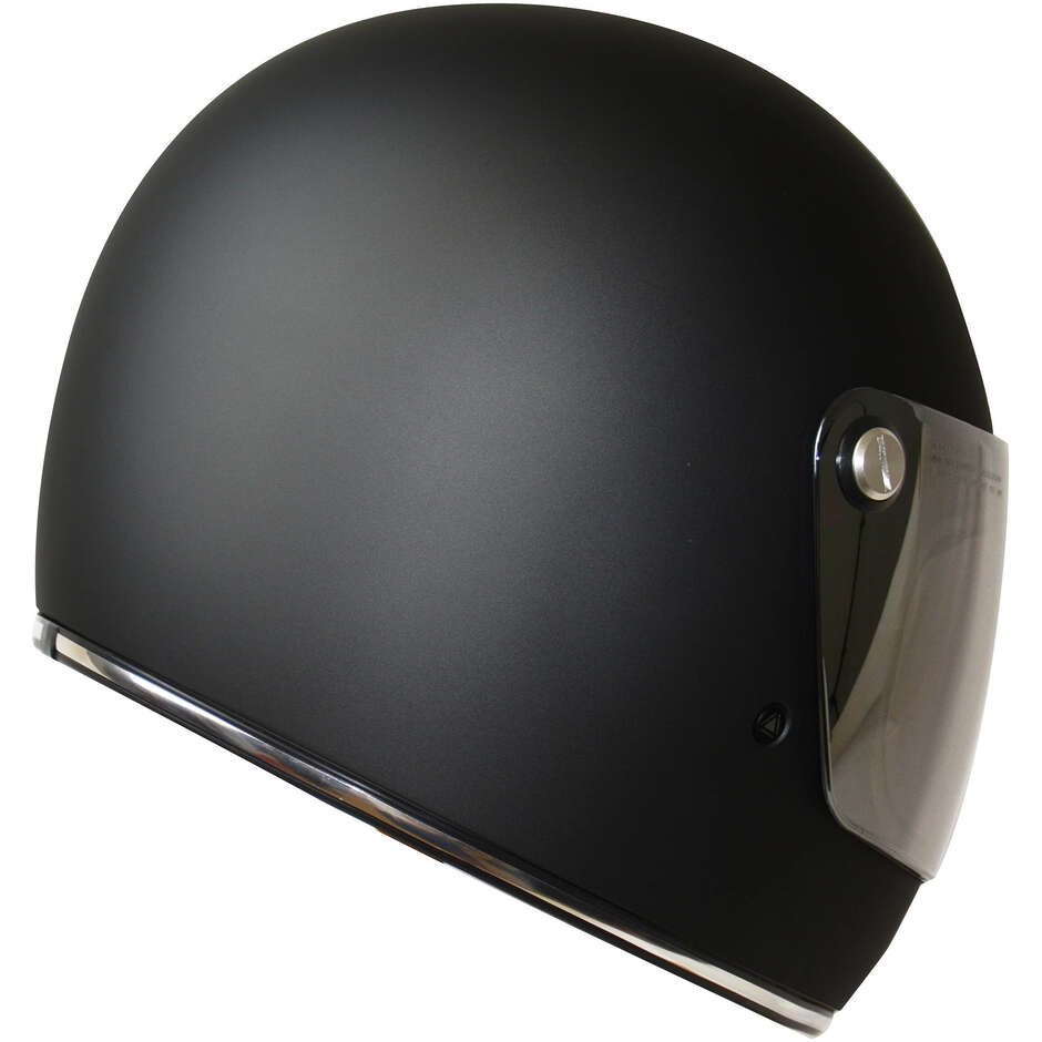 Casque moto intégral personnalisé ORIGINE OMEGA SOLID, noir mat, 22/06