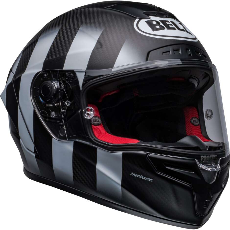 Casque Moto Intégral Racing Bell RACE STAR DLX FASTHOUSE STREET PUNK Noir