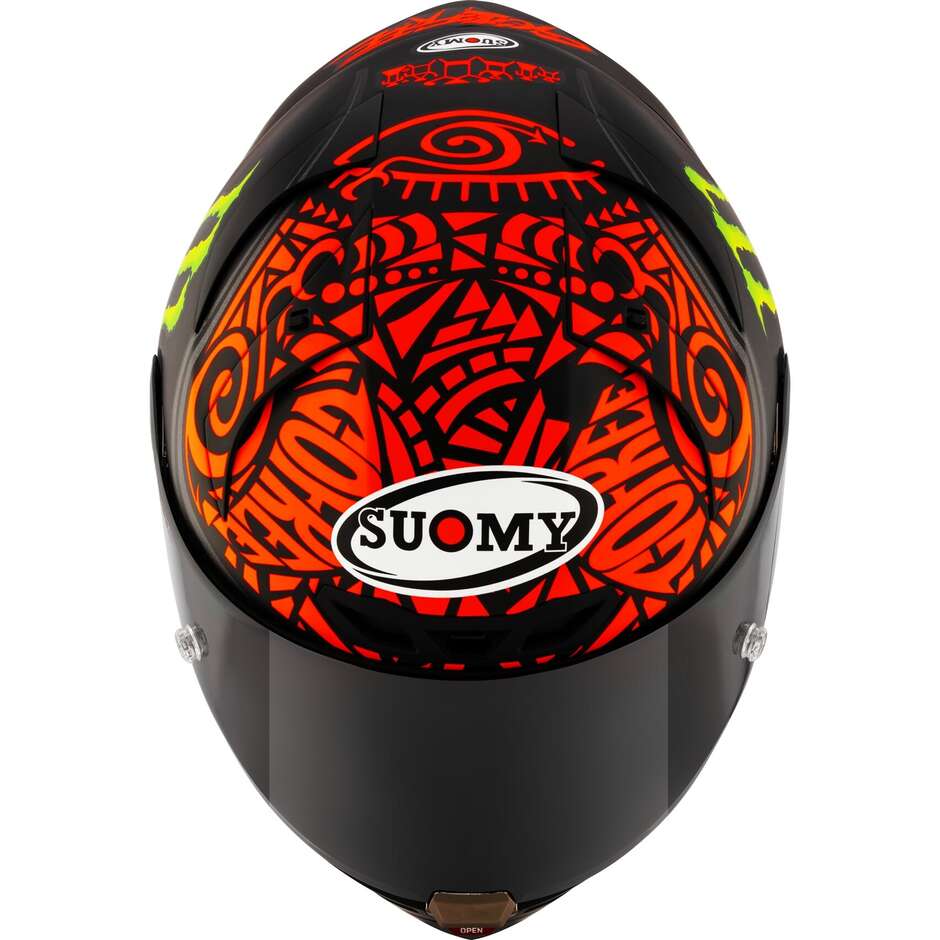 Casque Moto Intégral Racing Suomy S1-XR GP BAGNAIA MONSTER REPL.2024 Mat - -FIM