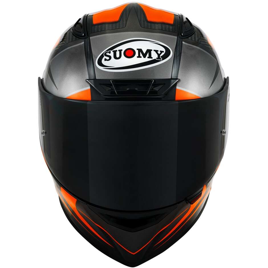 Casque Moto Intégral Racing Suomy TX-PRO ADVANCE Orange Fluo