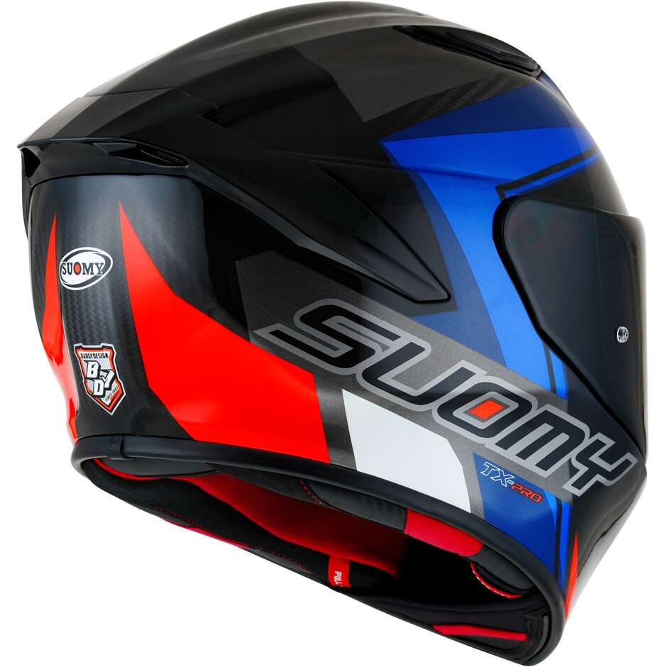 Casque Moto Intégral Racing Suomy TX-PRO GLAM Bleu
