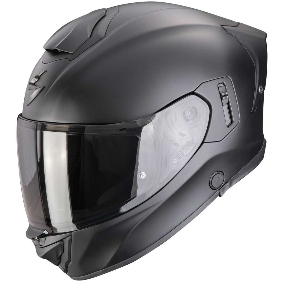 Casque moto intégral Scorpion EXO-530 AIR SOLID Noir