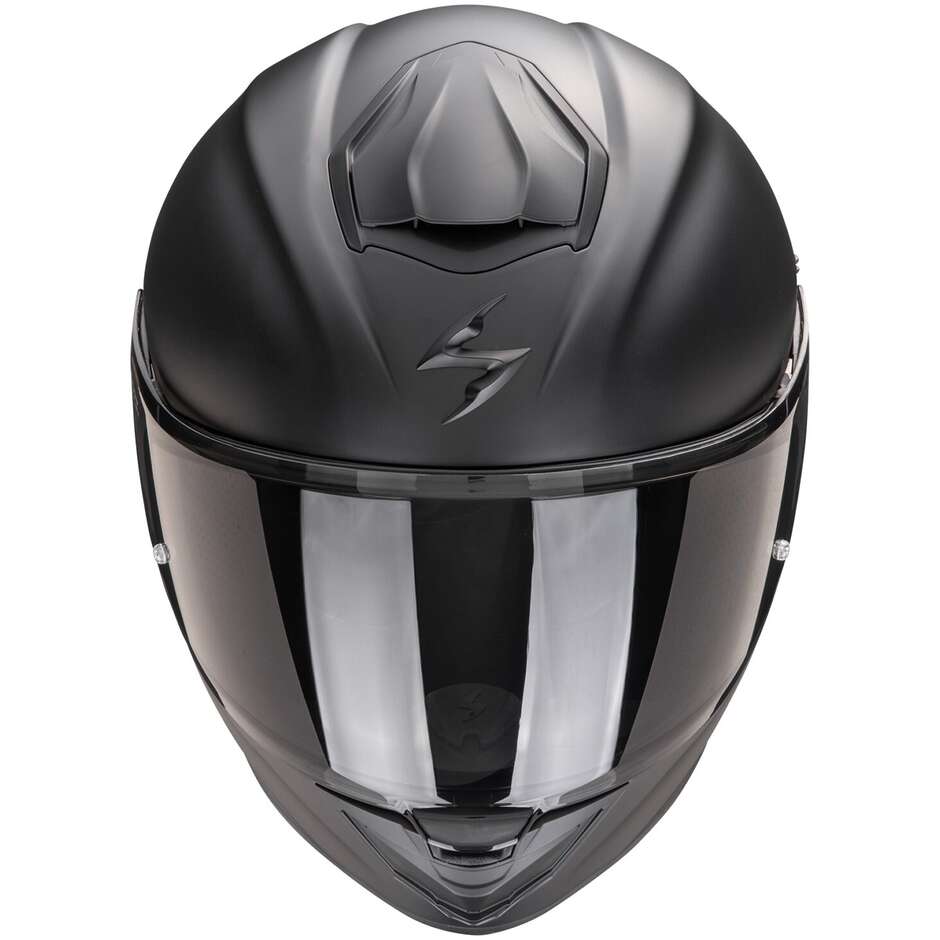 Casque moto intégral Scorpion EXO-530 i AIR SOLID, noir mat