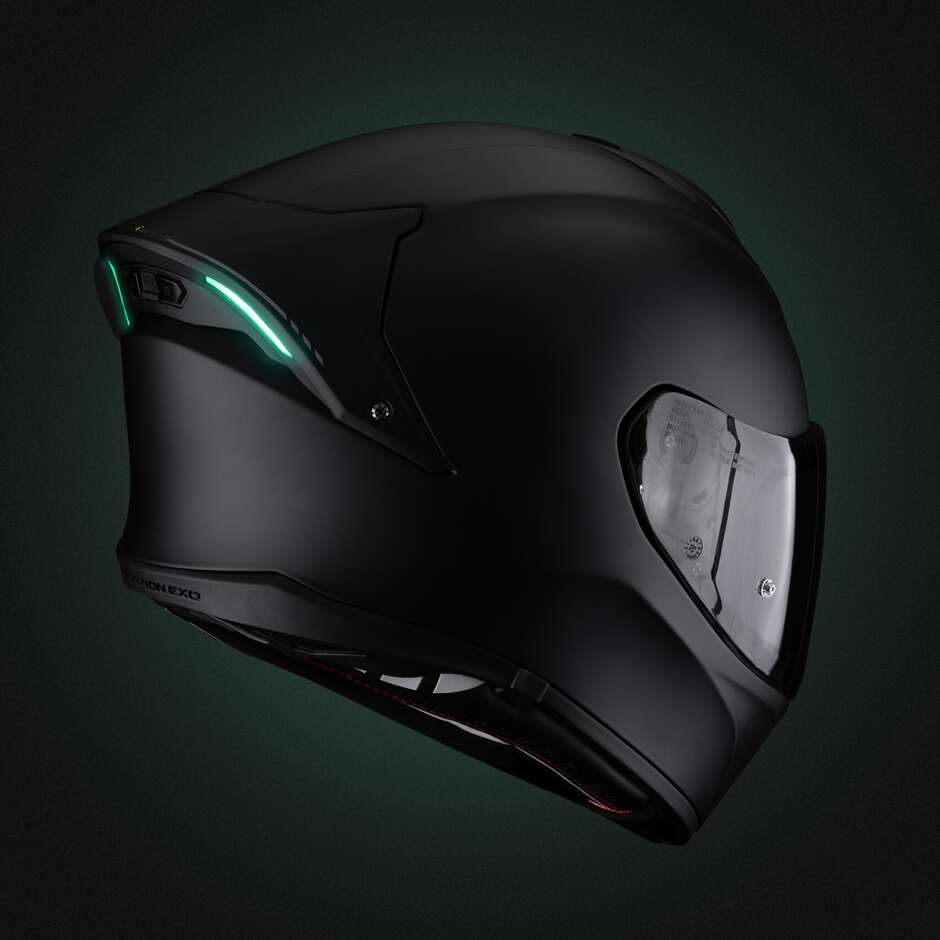 Casque moto intégral Scorpion EXO-530 i AIR SOLID, noir mat