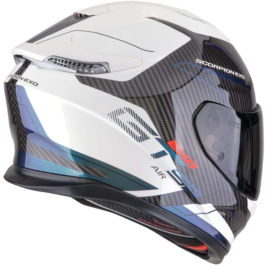 Casque Moto Intégral Scorpion EXO-GT SP AIR FLEX Blanc Camaleon
