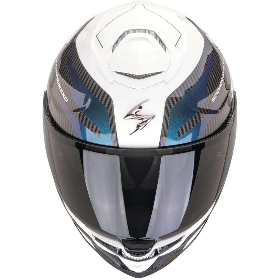 Casque Moto Intégral Scorpion EXO-GT SP AIR FLEX Blanc Camaleon