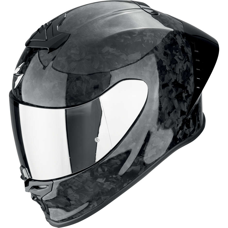 Casque moto intégral Scorpion EXO-R1 EVO II ONYX CARBON AIR en carbone