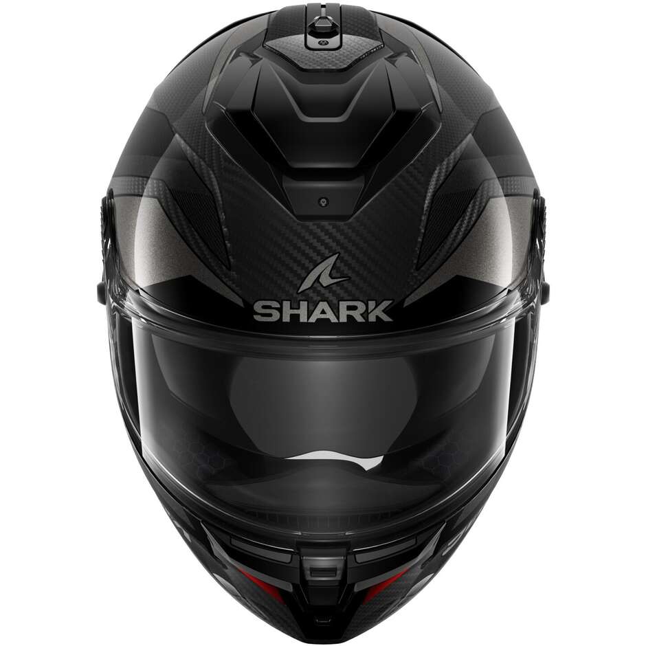 Casque Moto Intégral Shark SPARTAN GT PRO RHYTHM CARBON Carbon Anthracite Chrome
