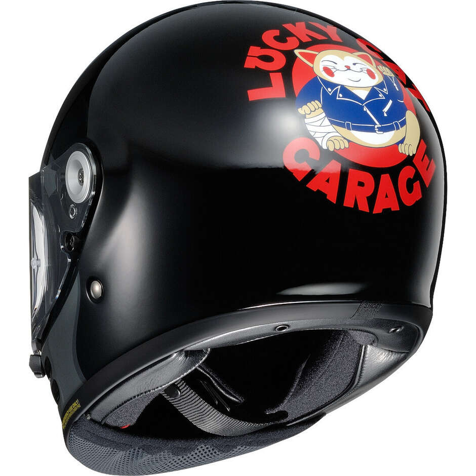 Casque Moto Intégral Shoei GLAMSTER LE GARAGE LUCKY CAT
