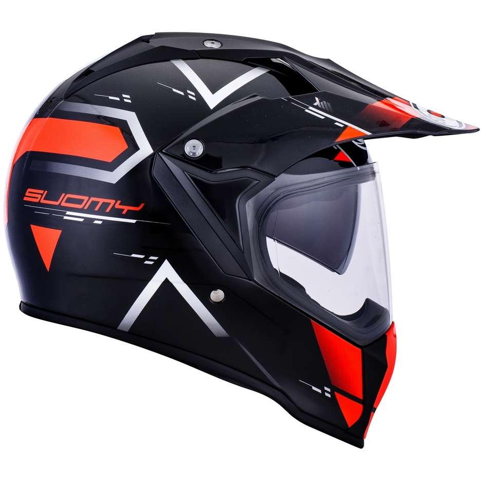 Casque Moto Intégral Sport Touring Suomy MX TOURER Road Orange